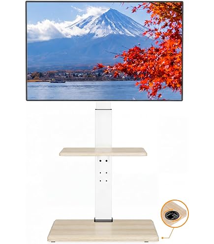 Amazon.co.jp: PERLEGEAR テレビスタンド 30~65インチ対応 隠し